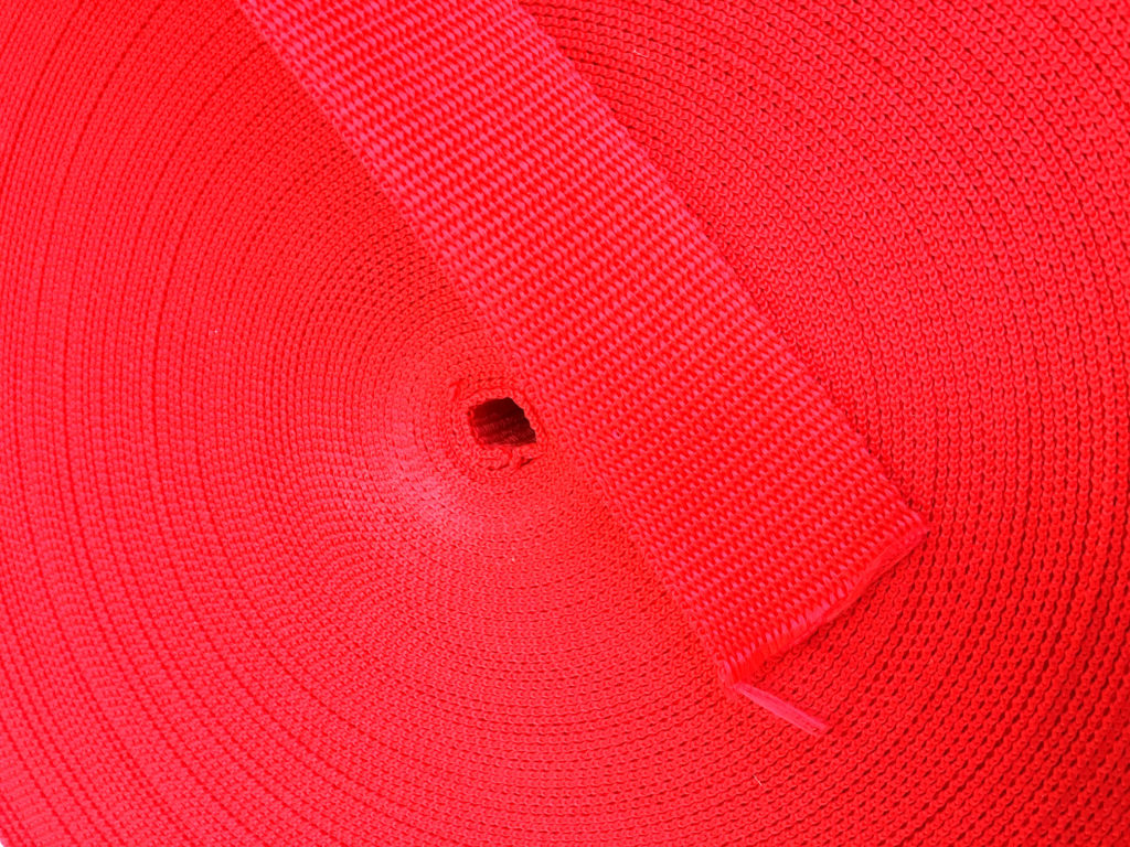 38mm Polypropylene Webbing Red – Sew Hot