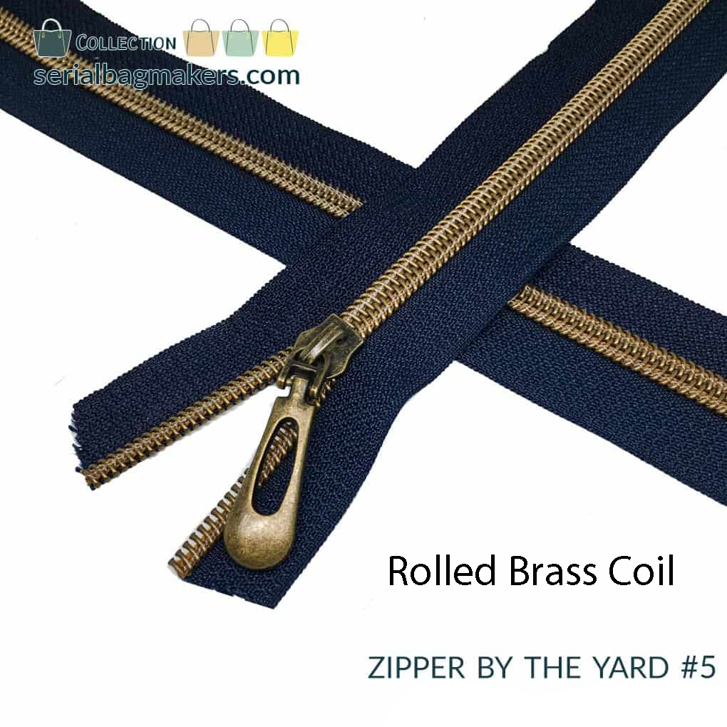 Serial Bagmakers 5 Zip By The Yard 3 Metres Navy Tape Sew Hot