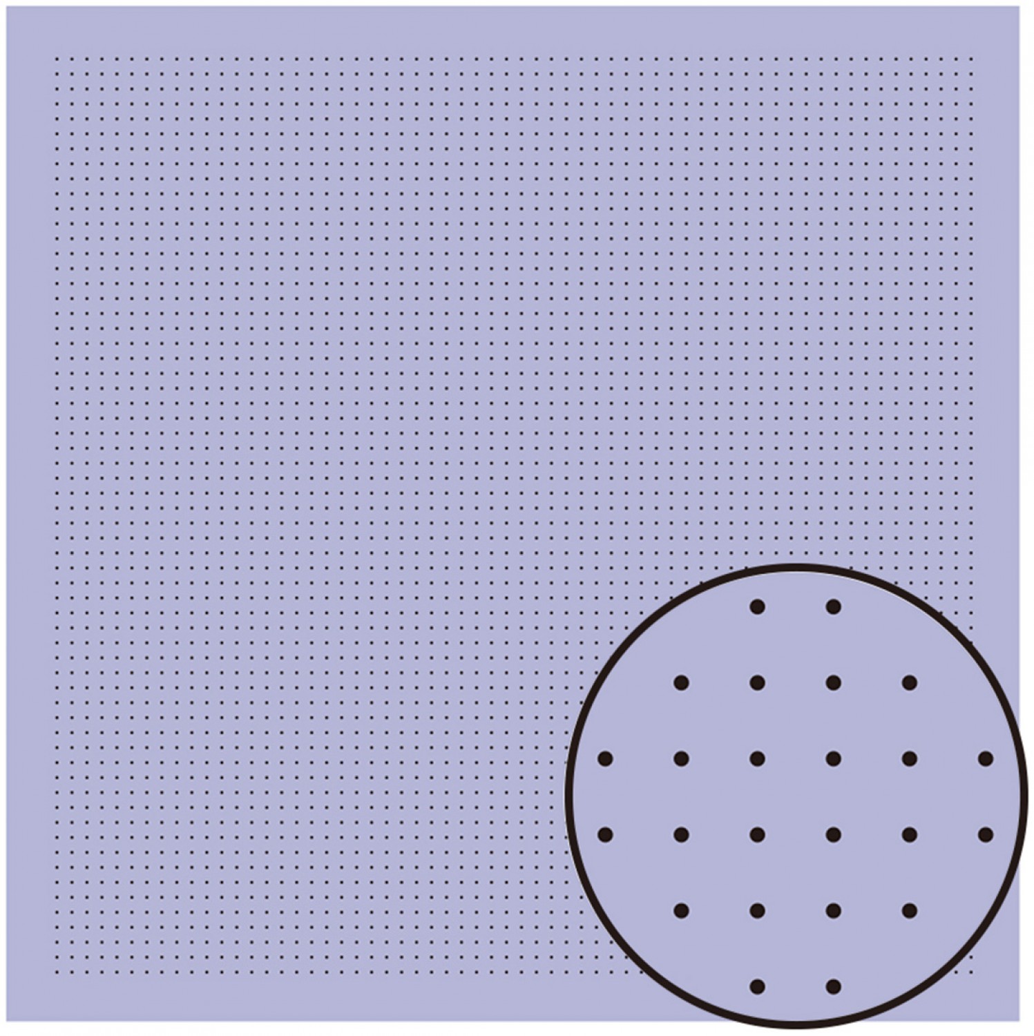 Sashiko Fabric - Pre-printed Sashiko Fabric - with DOTTED GRID for